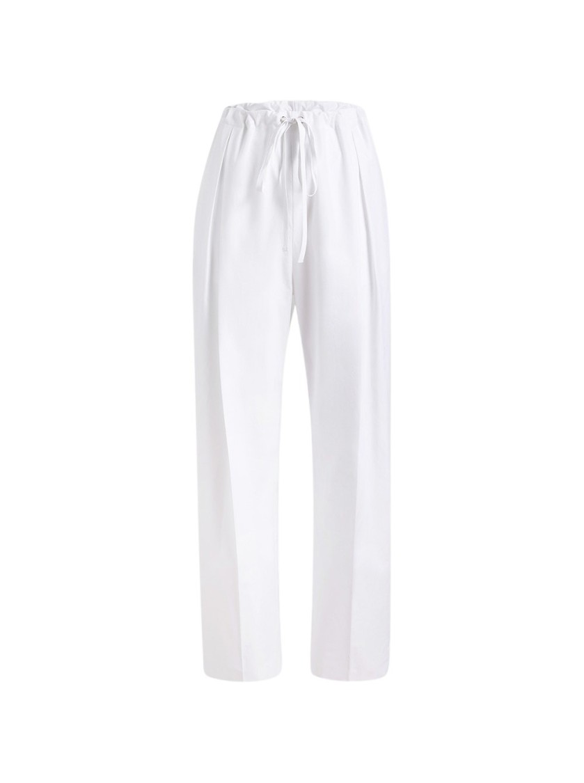 Shop Khaite Trenton Pant White