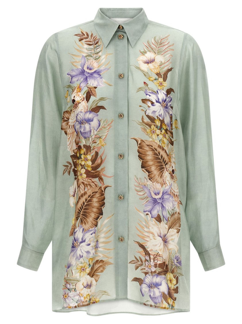 Zimmermann 'coco' Shirt In Multi