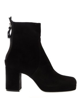 ブーツその他 Agl Curvy Ankle Boots In Chalk Color Leather AGL Curvy Ankle Boots In Chalk Color Leather | italist