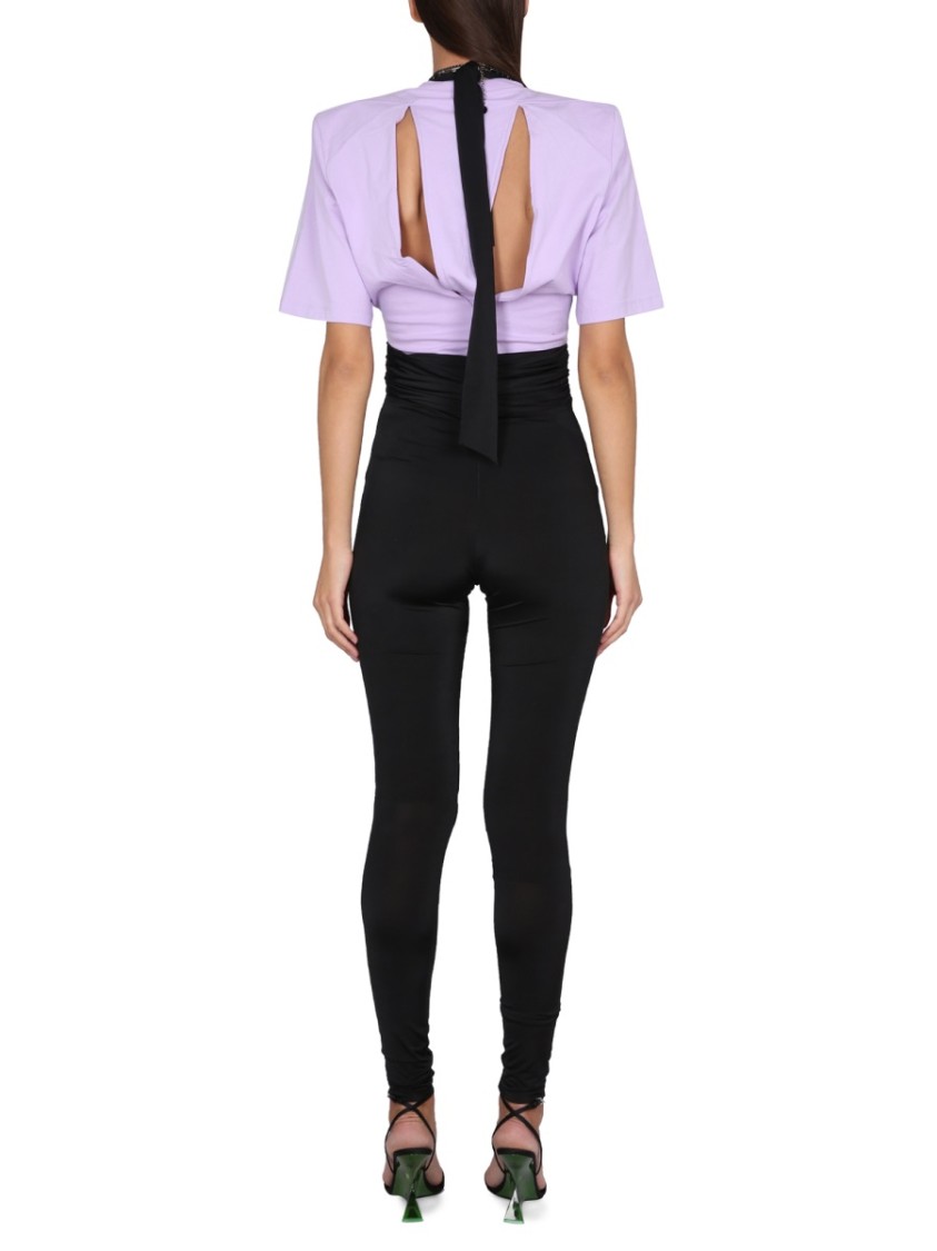 Attico The Ruby Pants In Black