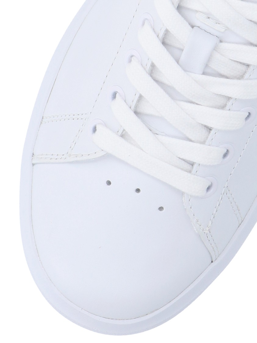 Shop Tory Burch White Nappa 'howell Court' Sneakers – White