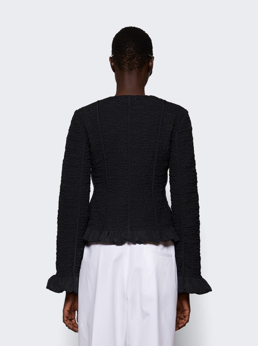 Shop Jil Sander Sweater Powdered Green In Black