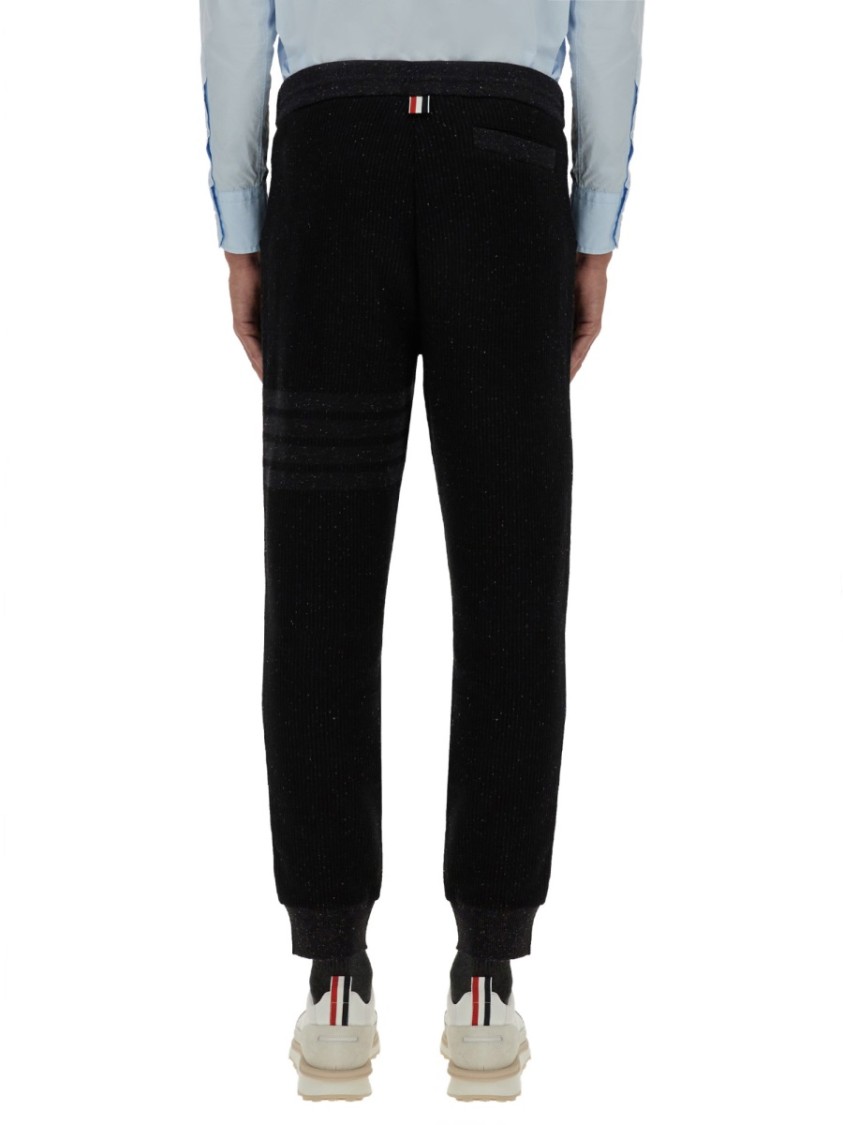 Thom Browne Silk Cotton Pants Drawstring Waist