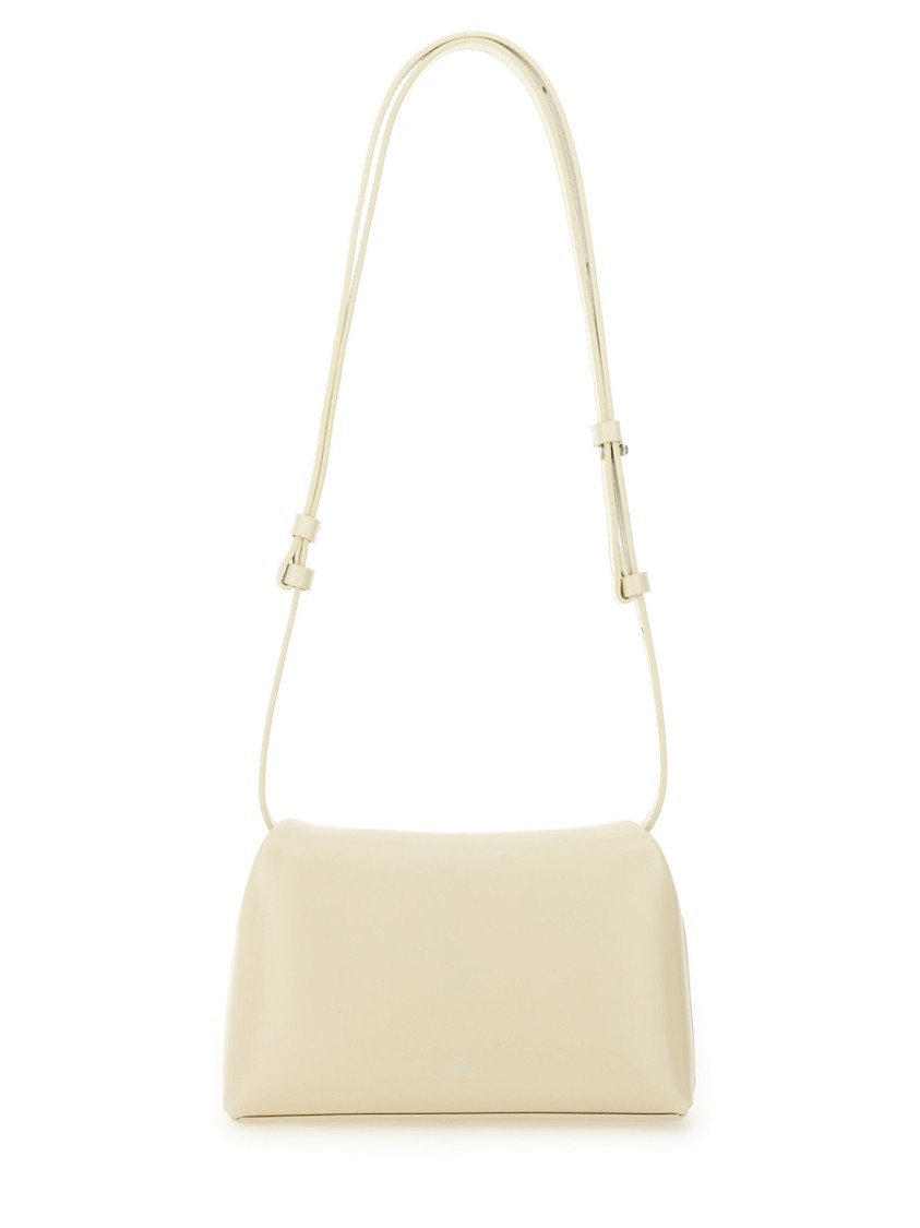 Osoi Mini Shoulder Bag In Smooth Cow Leather In Neutrals