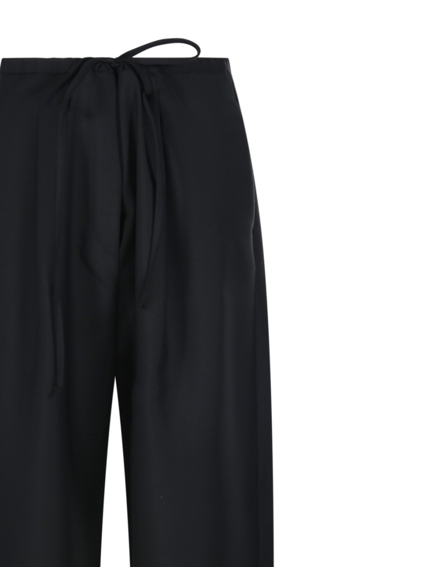 Rohe Relaxed Drawstring Trouser In Black