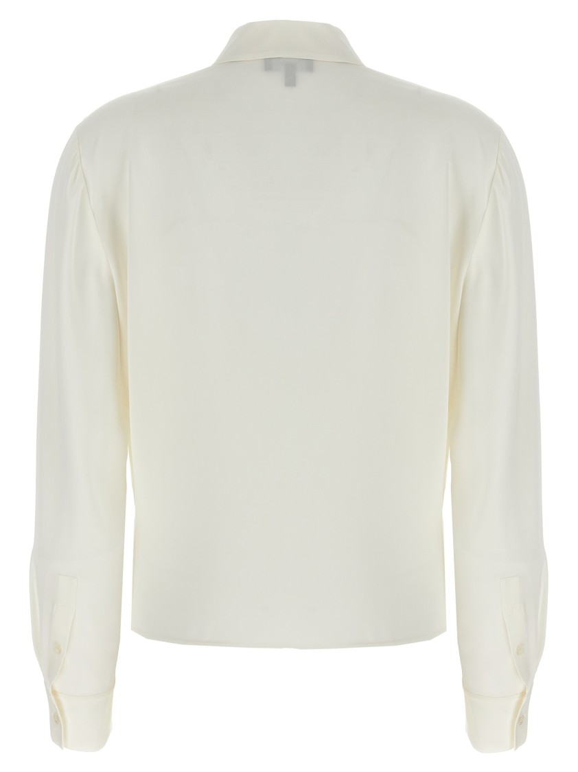 Theory 'pk Label Wrap' Blouse