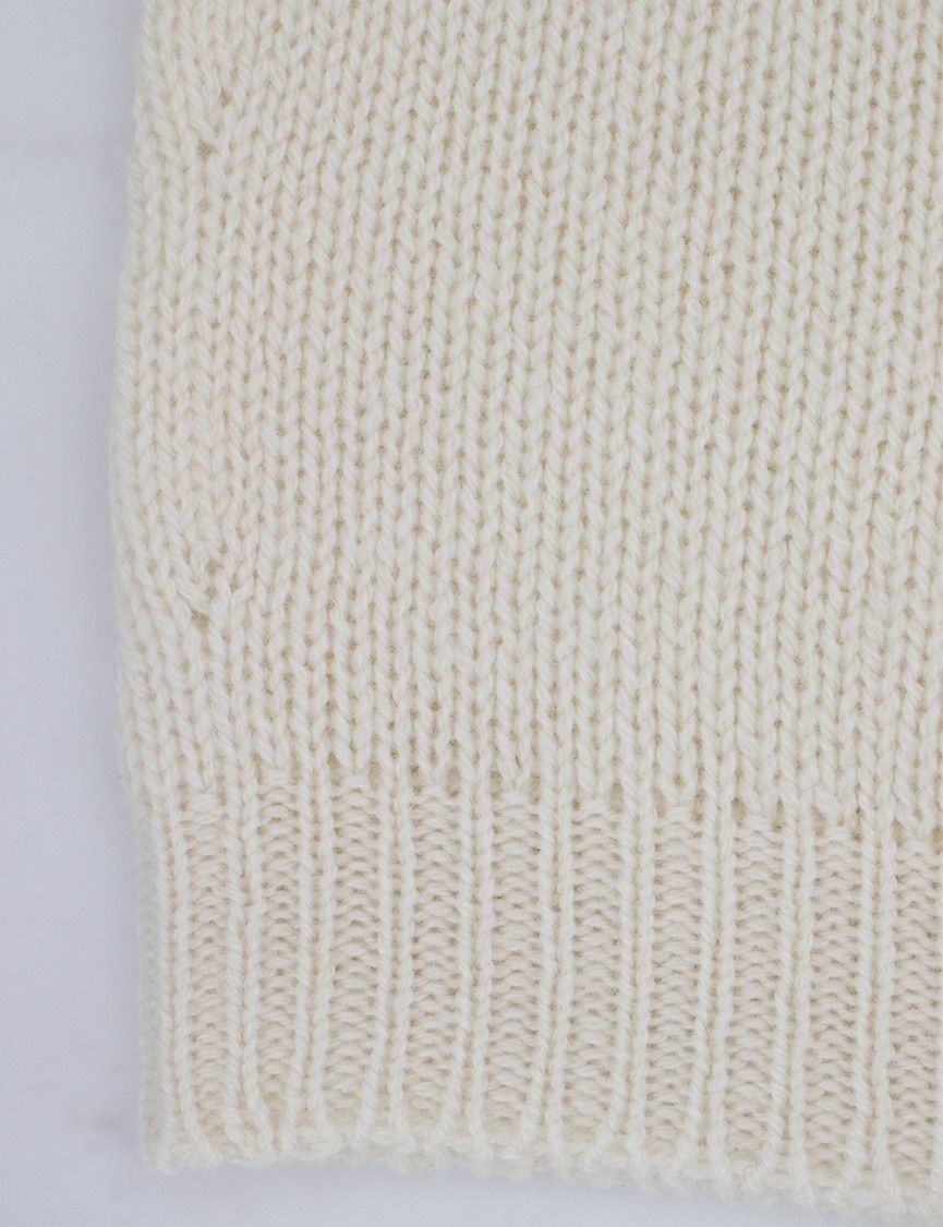 FABIANA FILIPPI FABIANA FILIPPI OVERSIZED CREW-NECK SWEATER WITH DIP-DYED FINISH