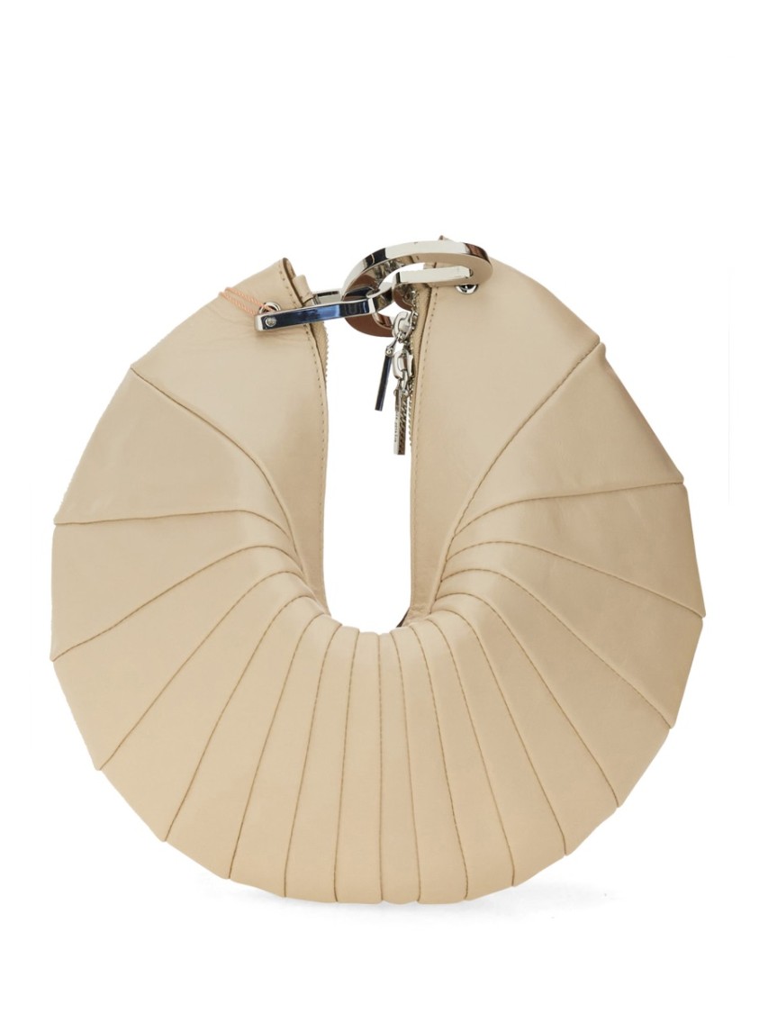 Shop Cult Gaia "ubah" Clutch In Neutrals