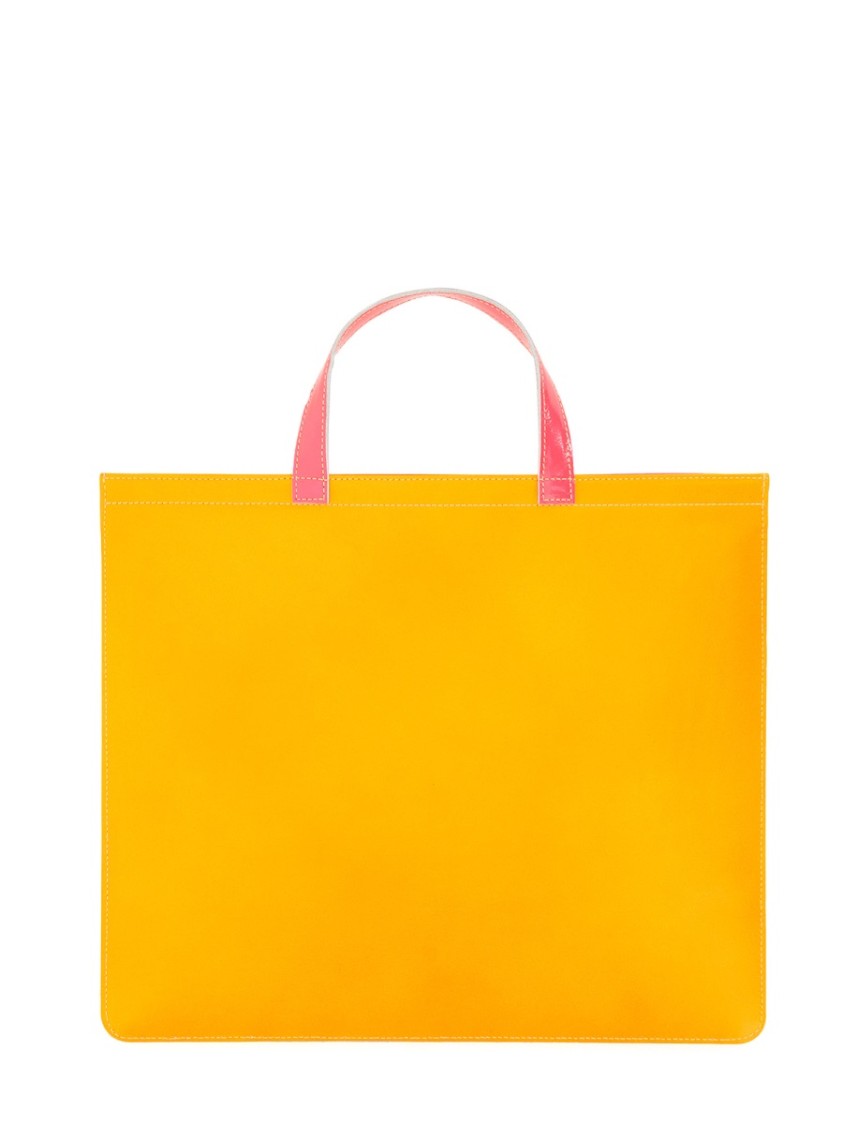 COMME DES GARÇONS COMME DES GARÇONS SUPER FLUO LEATHER TOTE BAG 
