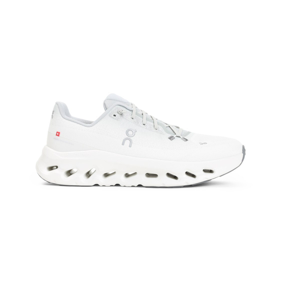 On Glacier White Textile Cloudtilt Sneakers In White