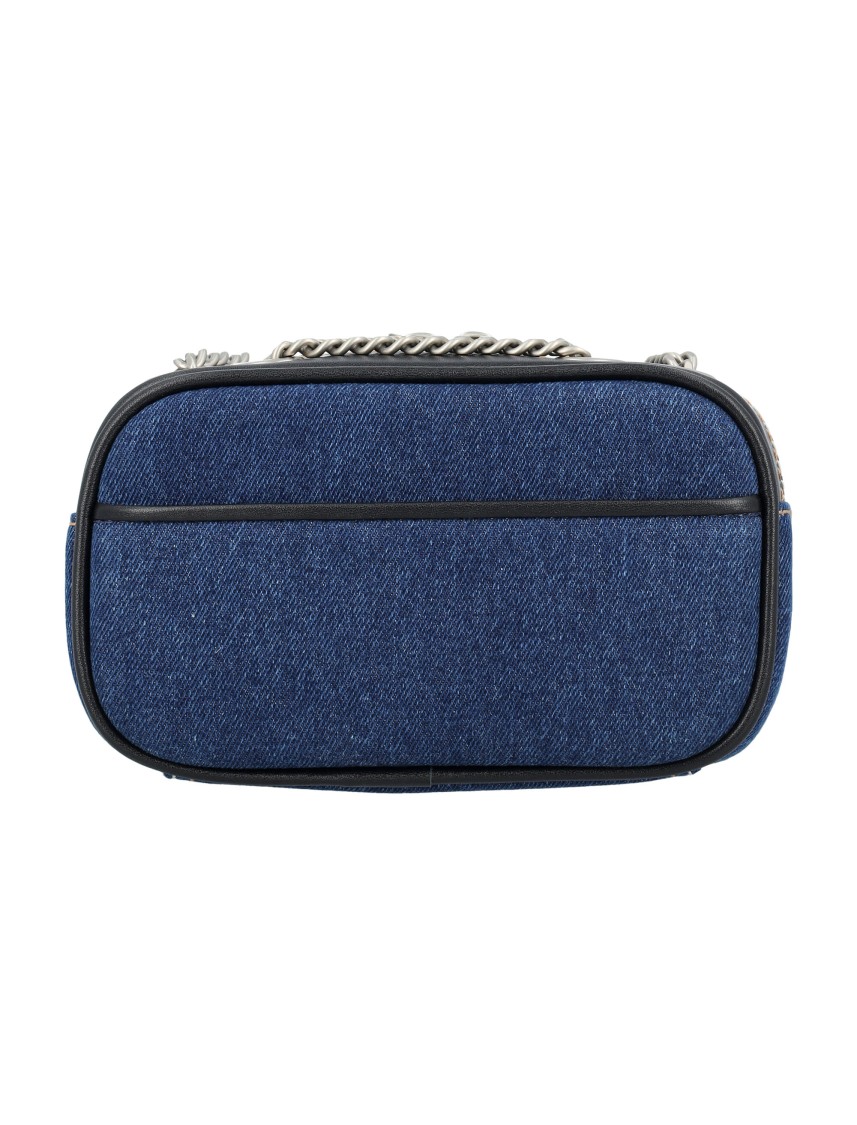 Marc Jacobs The Snapshot Denim Bag In Blue