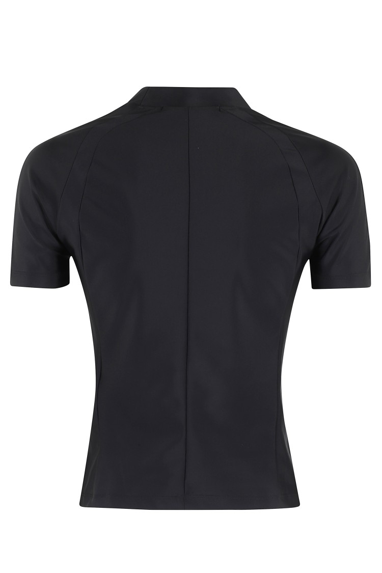 Alexander Wang T T By Alexander Wang Rashguard T-shirt In Black