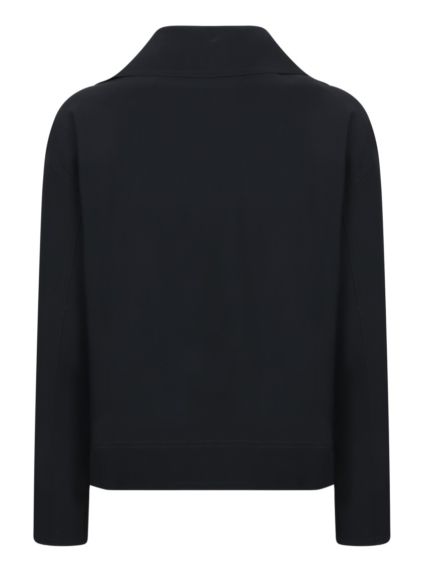 HERNO HERNO BIKER JACKET WITH ASYMMETRICAL ZIP CLOSURE