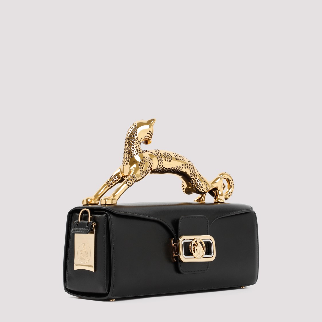 LANVIN LANVIN PENCIL CAT BOX TOTE BAG