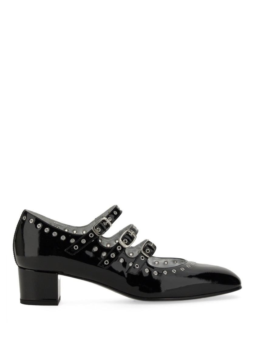 Shop Carel Paris Mary Jane "camden" Pumps In Black