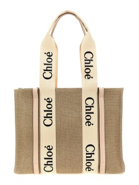 トートバッグ Chloe Structured Canvas Tote Bag With Leather Accents Chloé Structured Canvas Tote Bag With Leather Accents | THE LIST
