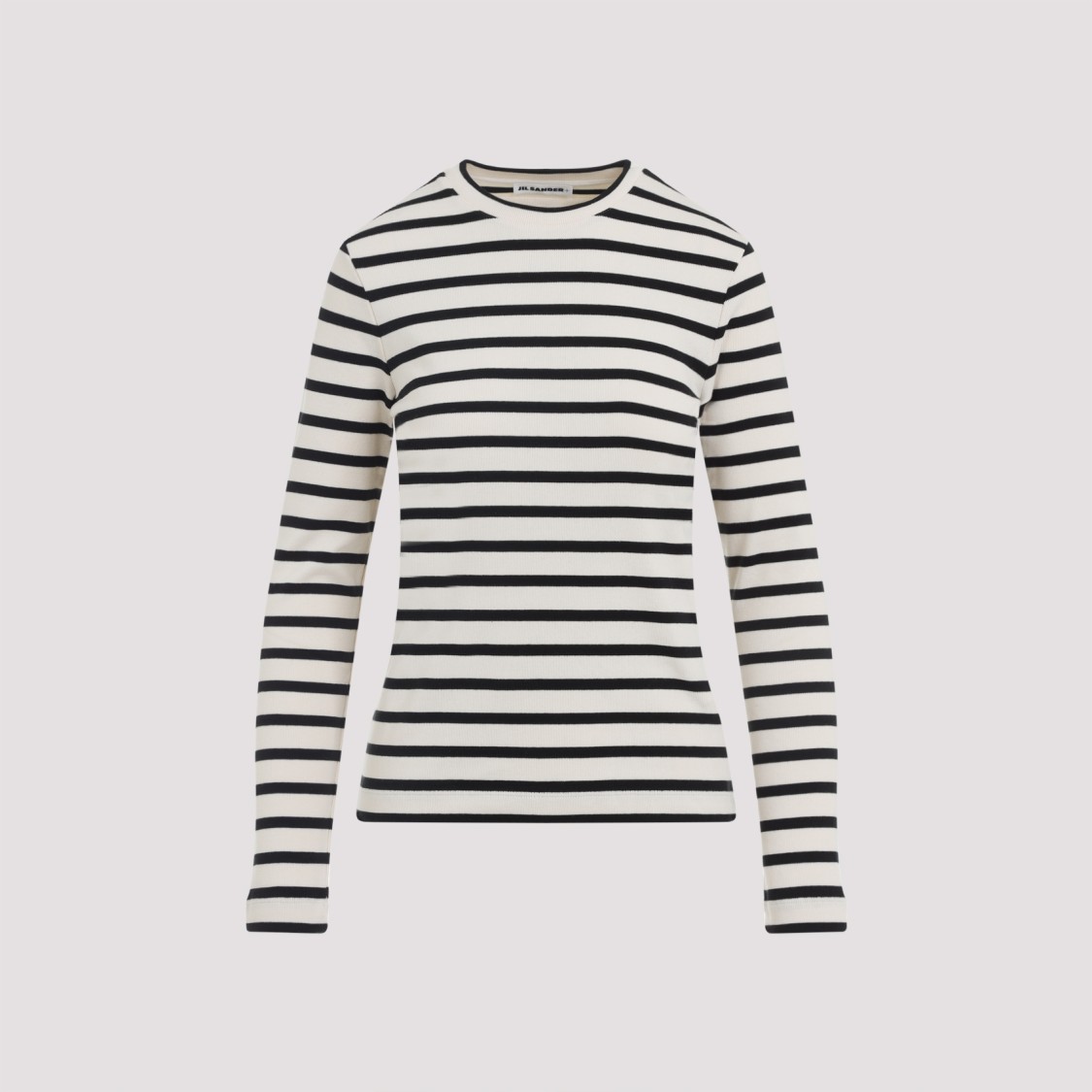 Jil Sander Relaxed-fit Classic Striped Cotton Top In White