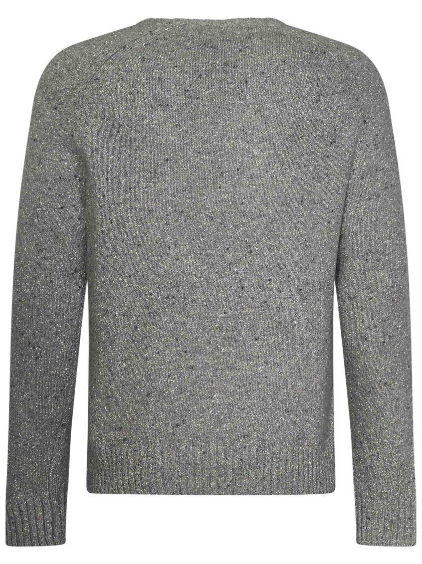 Polo Ralph Lauren Wool And Cashmere Crewneck Sweater In Grey