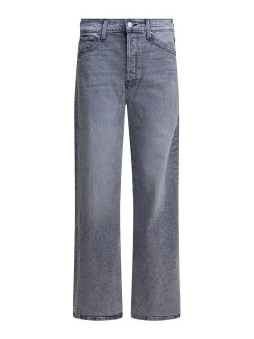 Mother The Major Sneak Fray Jeans In Green Cotton | THE LIST
