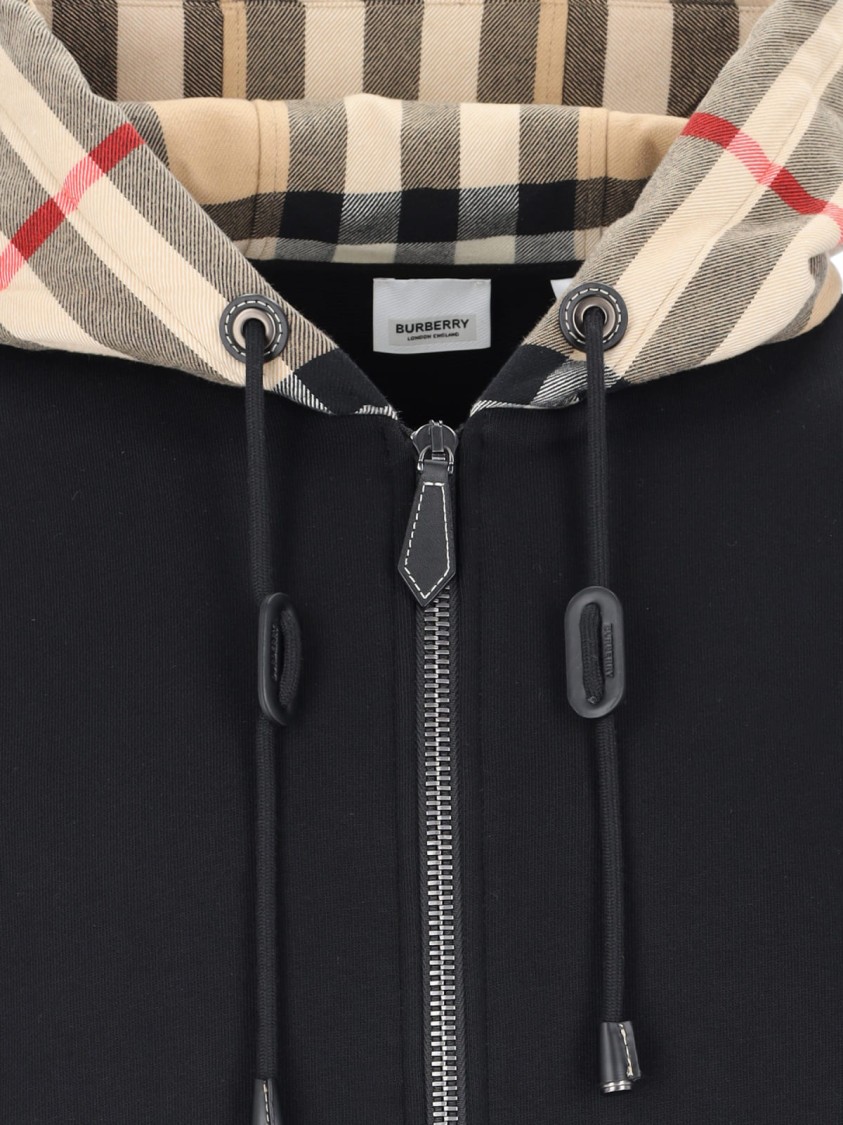 Burberry Samuel Hoodie In Black