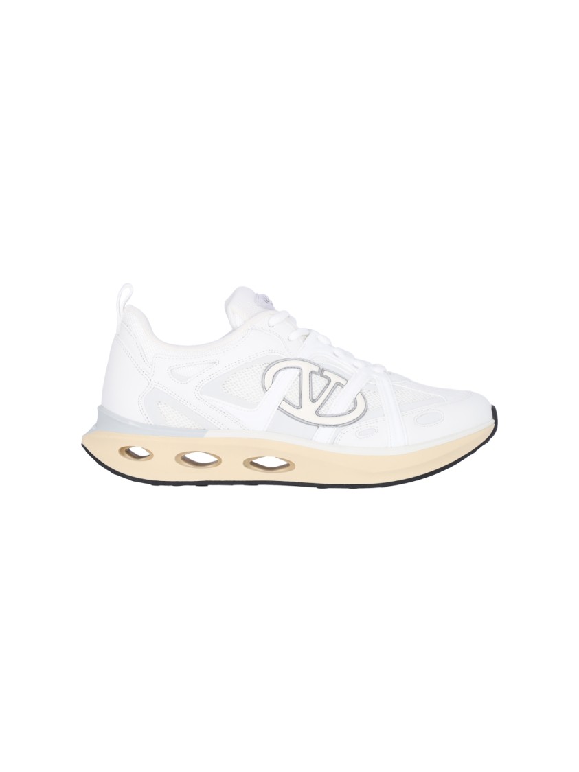 Valentino Garavani Vlogo Easyjog Low-top Trainers – White