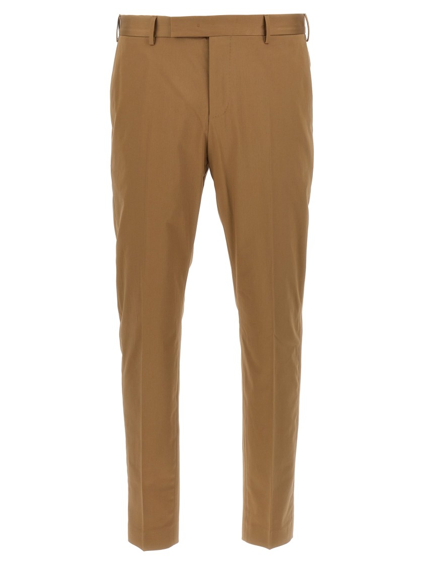 Pt Torino Trousers Stretch Cotton Back Pockets