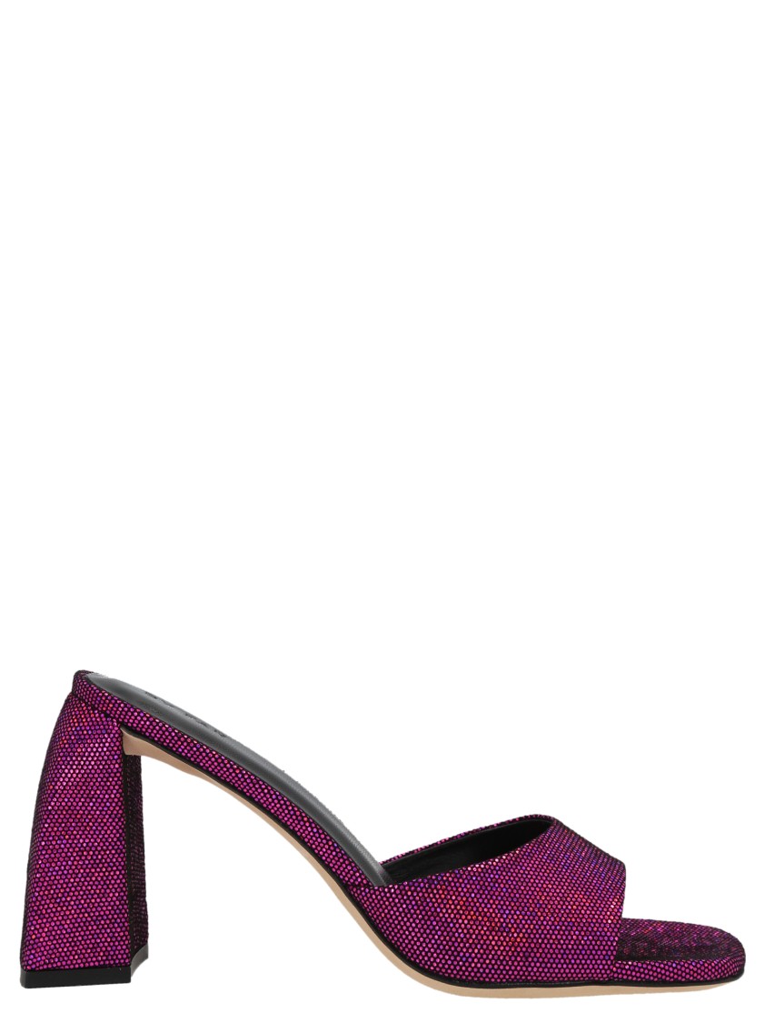 By Far 'michel' Sandals In Purple