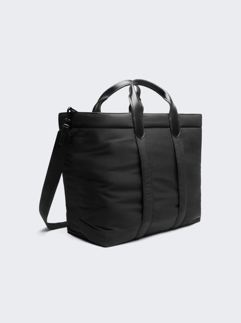 Jacquemus Bambino Tote Bag Black In Black
