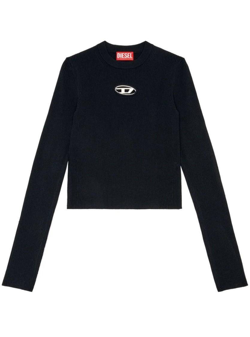 Diesel Maglia M-valari Black M-valari In Black