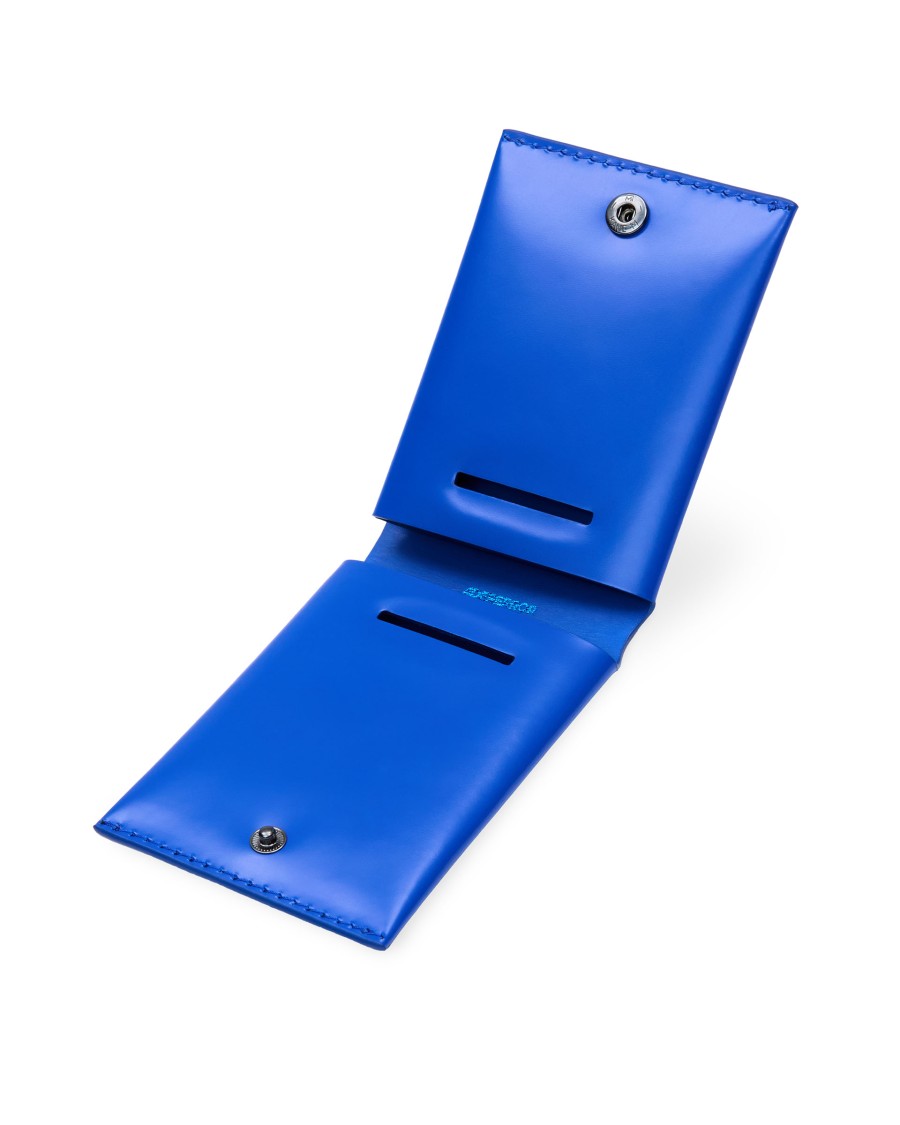 Adererror Voluminous Half-fold Wallet In Blue
