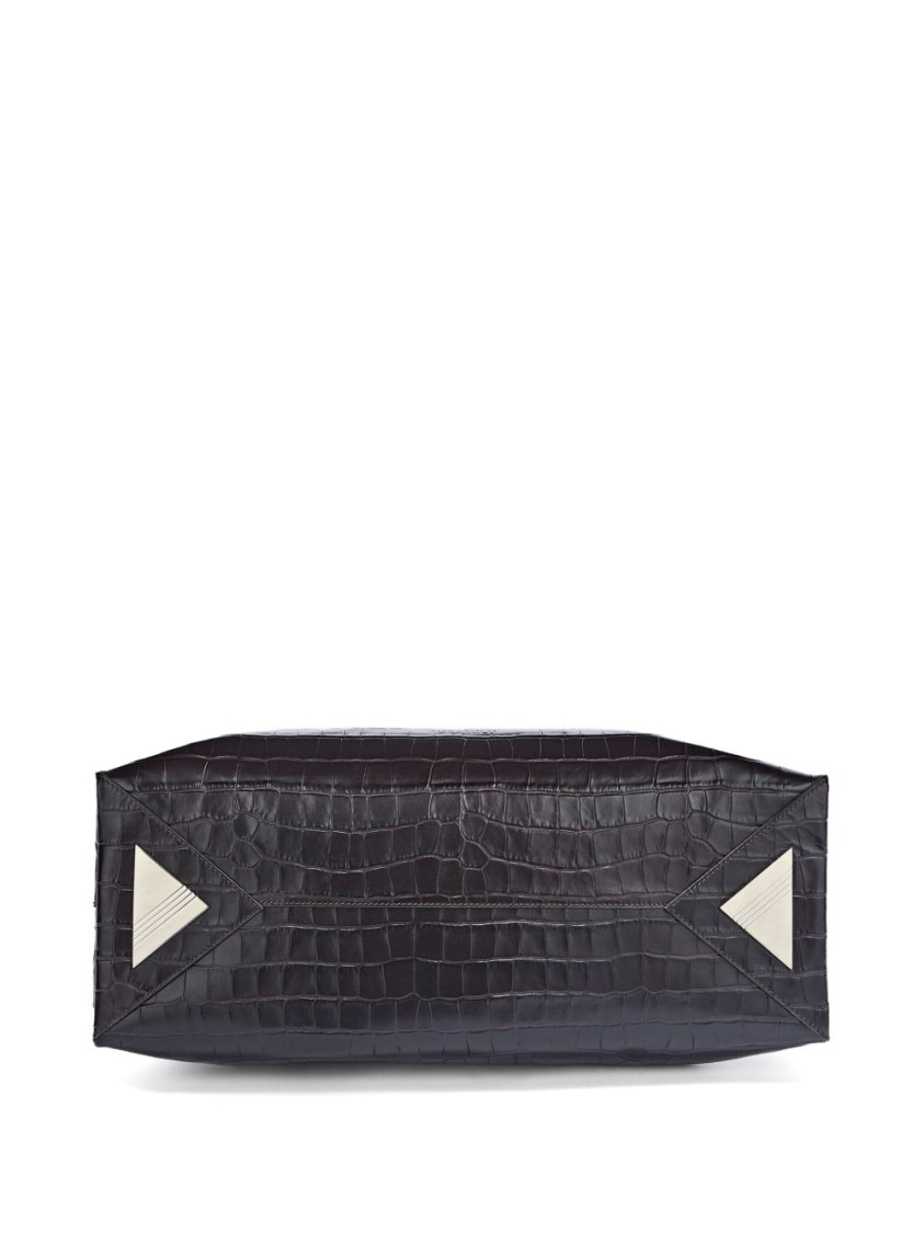 Attico La Passeggiata Medium Tote Bag In Brown