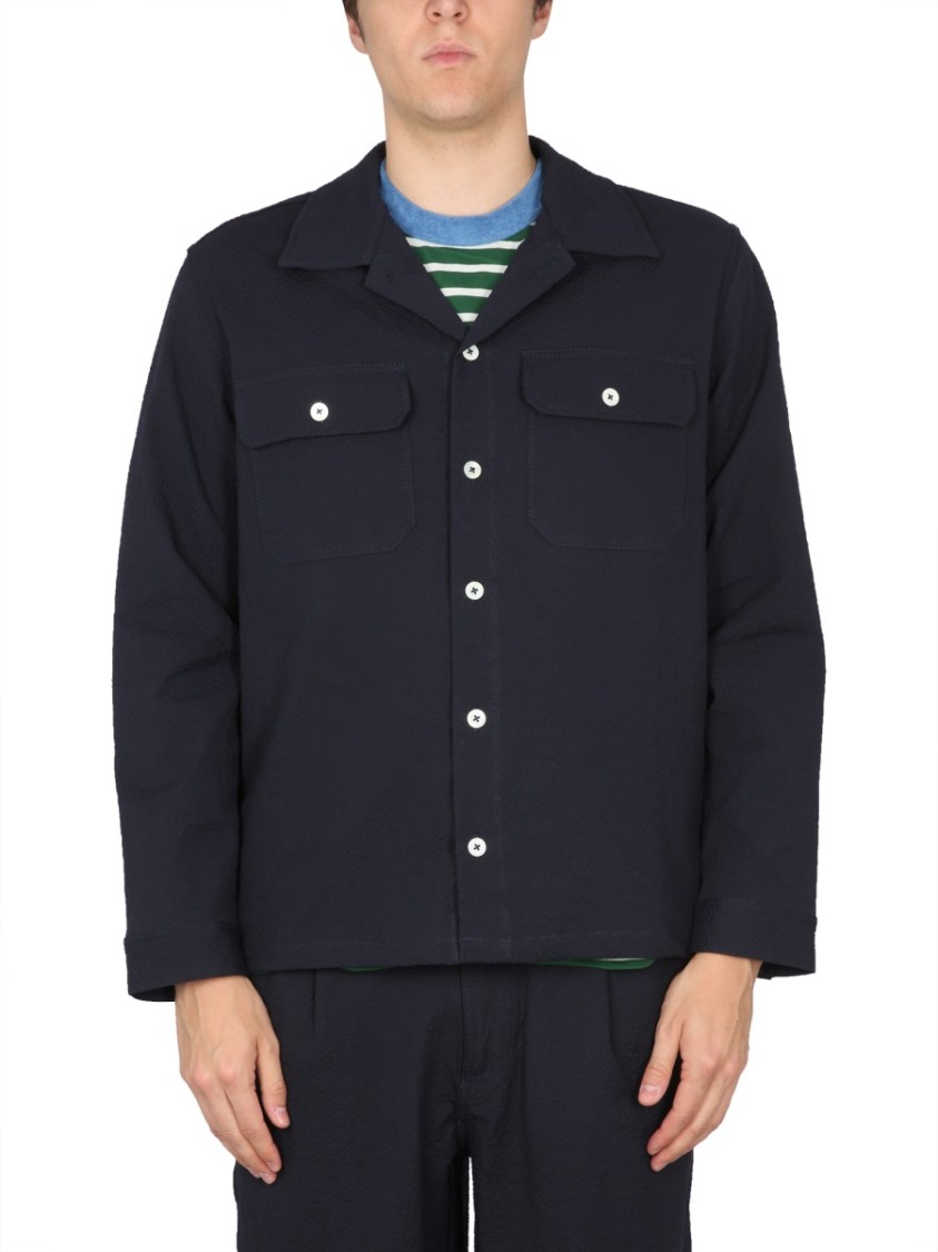 Howlin' Howlin Bowling Neck Cotton Shirt