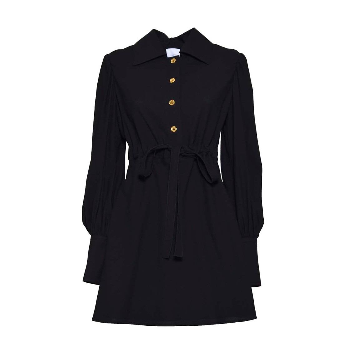 オールインワン・サロペット Patou Black Viscose Seersucker Short Dress Patou Black Viscose Seersucker Short Dress | ModeSens