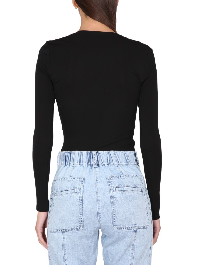 PROENZA SCHOULER X WHITE LABEL PROENZA SCHOULER X WHITE LABEL CROPPED TOP WITH CIRCULAR CUT