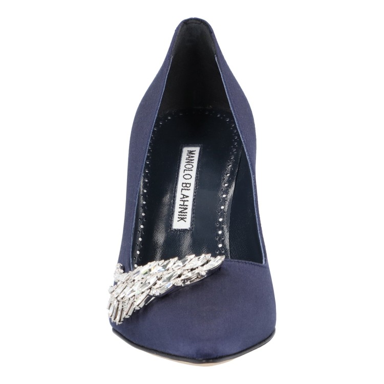パンプス Manolo Blahnik Pluma Fabio Satin 105 Pump Purple Manolo Blahnik Pluma Fabio Satin 105 Pump Purple | THE LIST