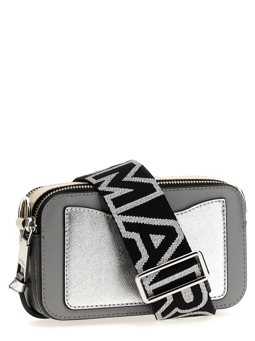 Marc Jacobs 'the Snapshot' Crossbody Bag In Gray