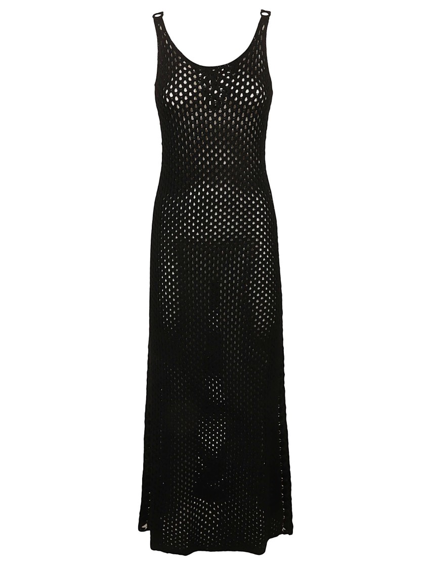 Chloé Maxi Dress With Open-knit Design