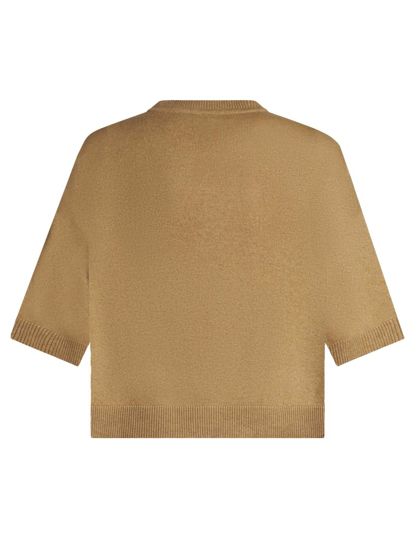 Shop Etro Beige Wool And Cashmere Sweater In Multicolor