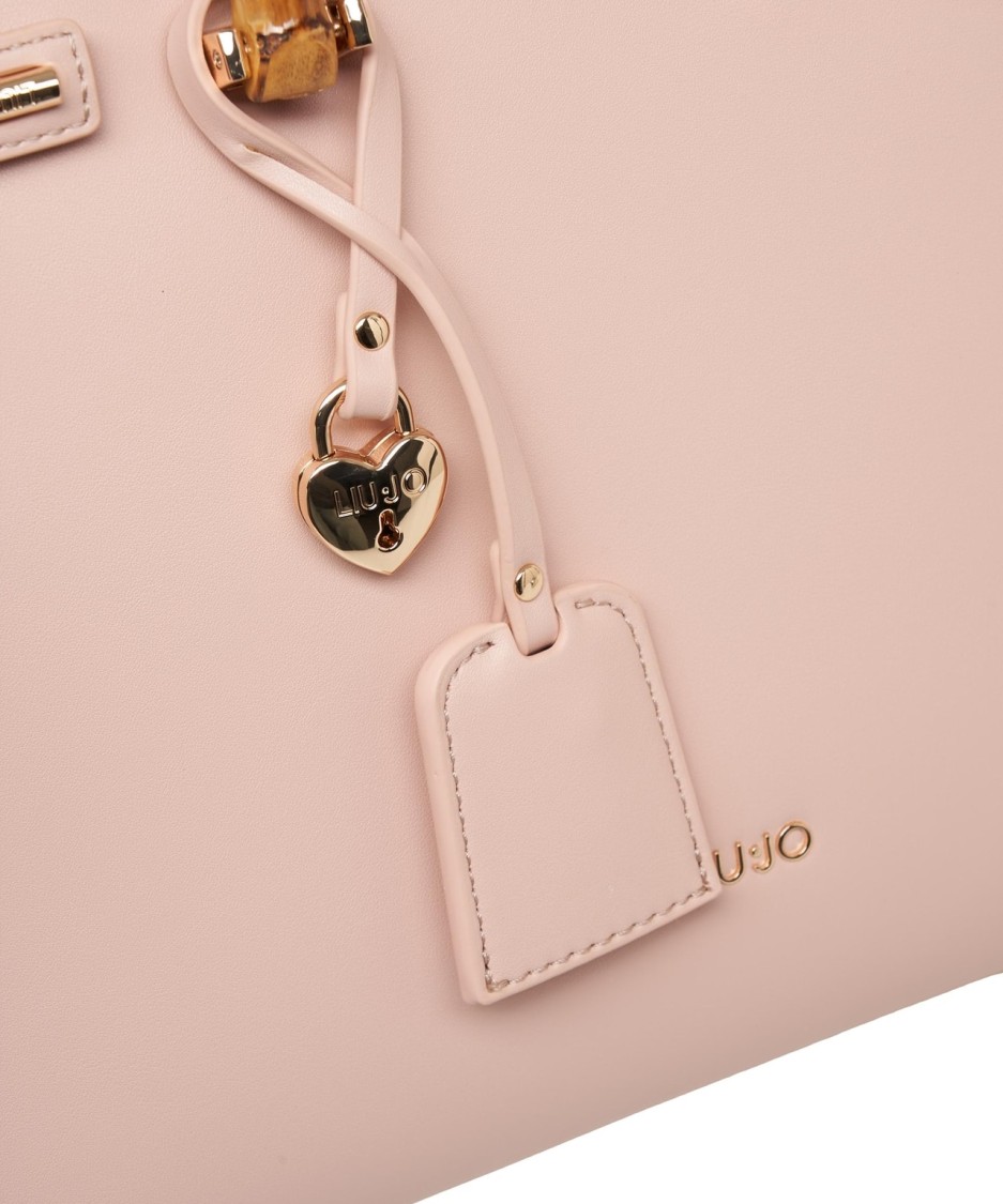 Liu •jo Liu Jo Shoulder Bag With Luxe Metallic Details