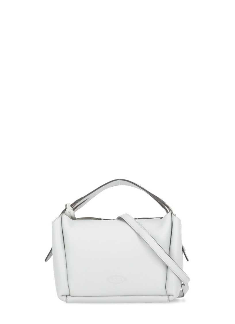 Shop Tod's Light Blue Leather Hand Bag