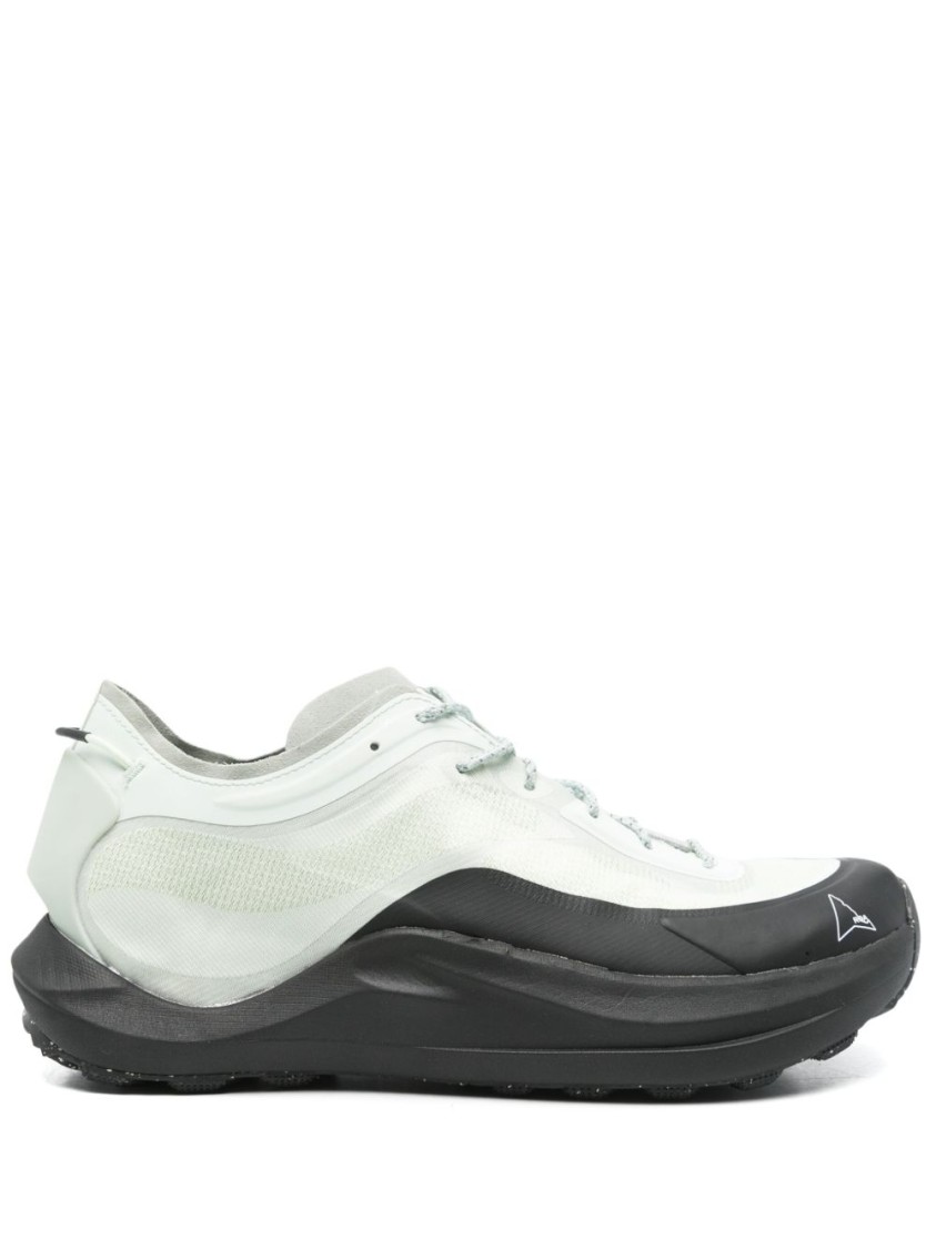 Roa Nylon Sneakers With Rubber And Vibram Sole In Gray