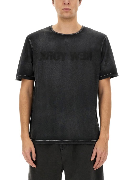 ★HELMUT LANG★ Garment Dyed New York Short Sleeve T-Shirt B Helmut Lang New York Garment-Dyed T-Shirt | Saks Fifth Avenue