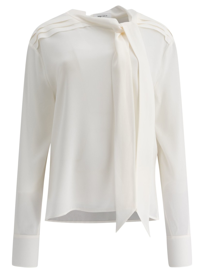 Alexander Mcqueen Women's Shirts In White