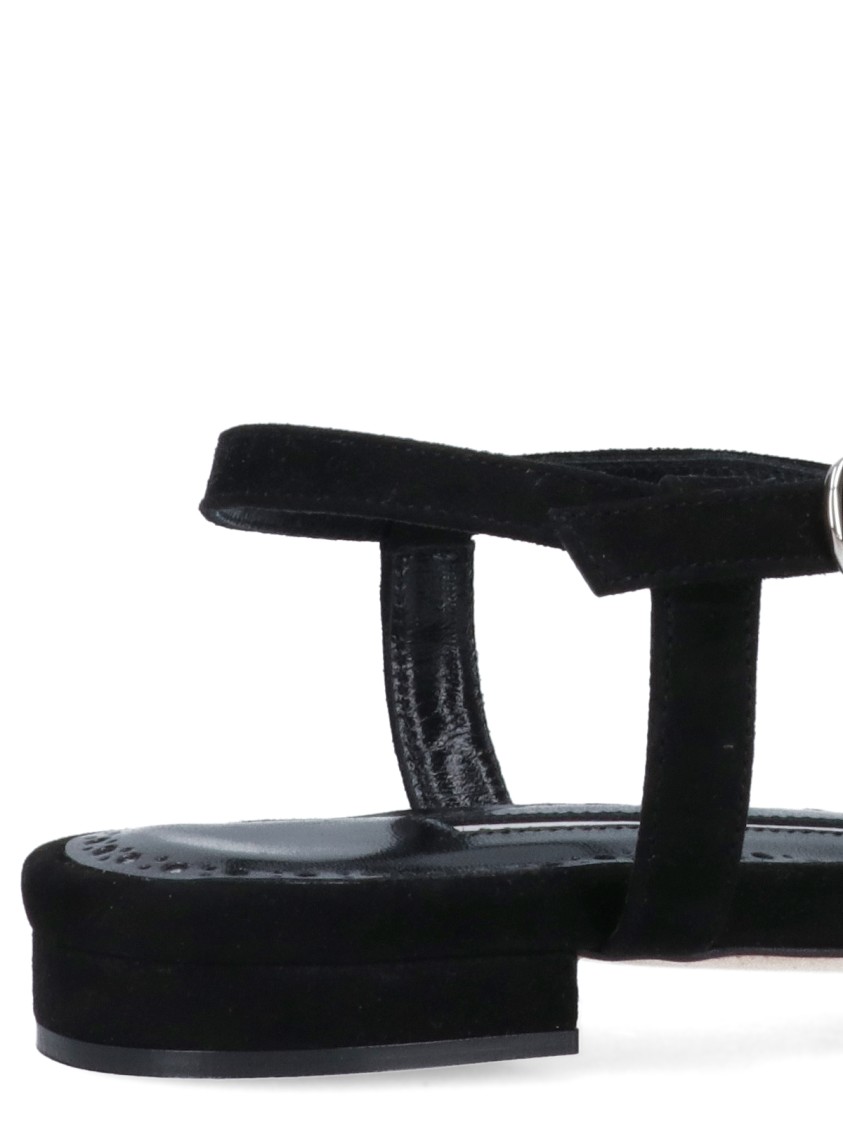 Manolo Blahnik "hobela" Flip-flop Sandals