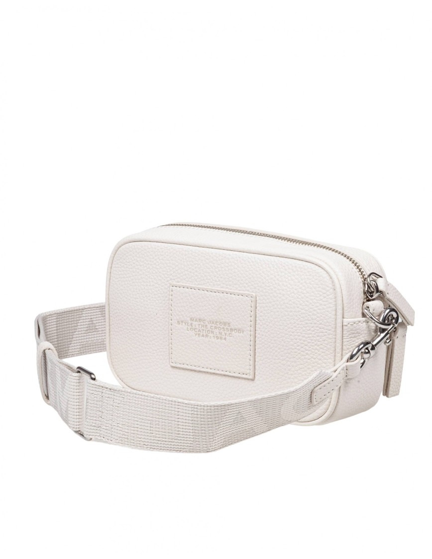 Marc Jacobs The Adjustable Textured Crossbody Bag In White