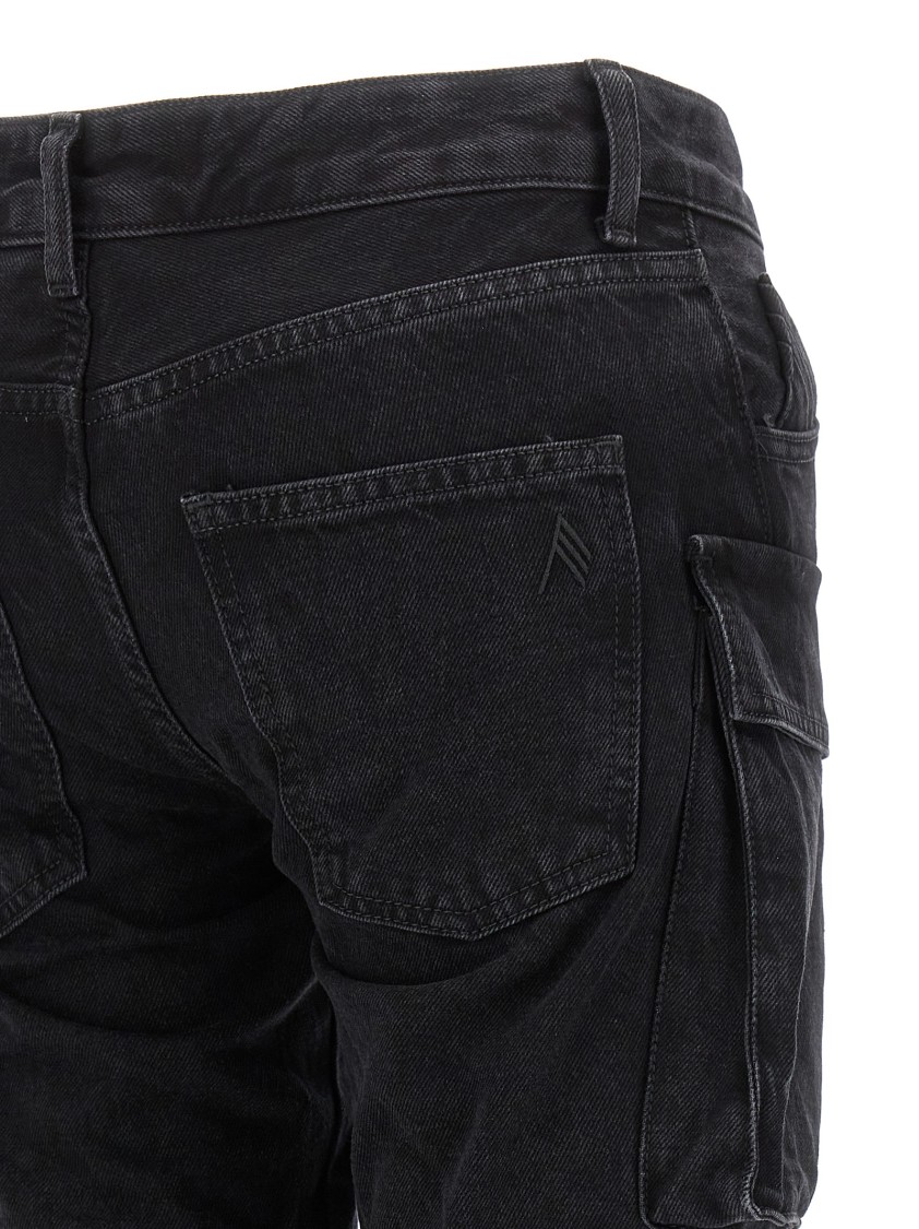 Attico Essie Cargo Pants In Black