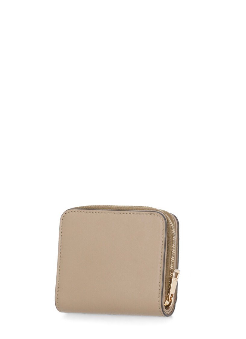 TOD'S TOD'S BROWN LEATHER WALLET