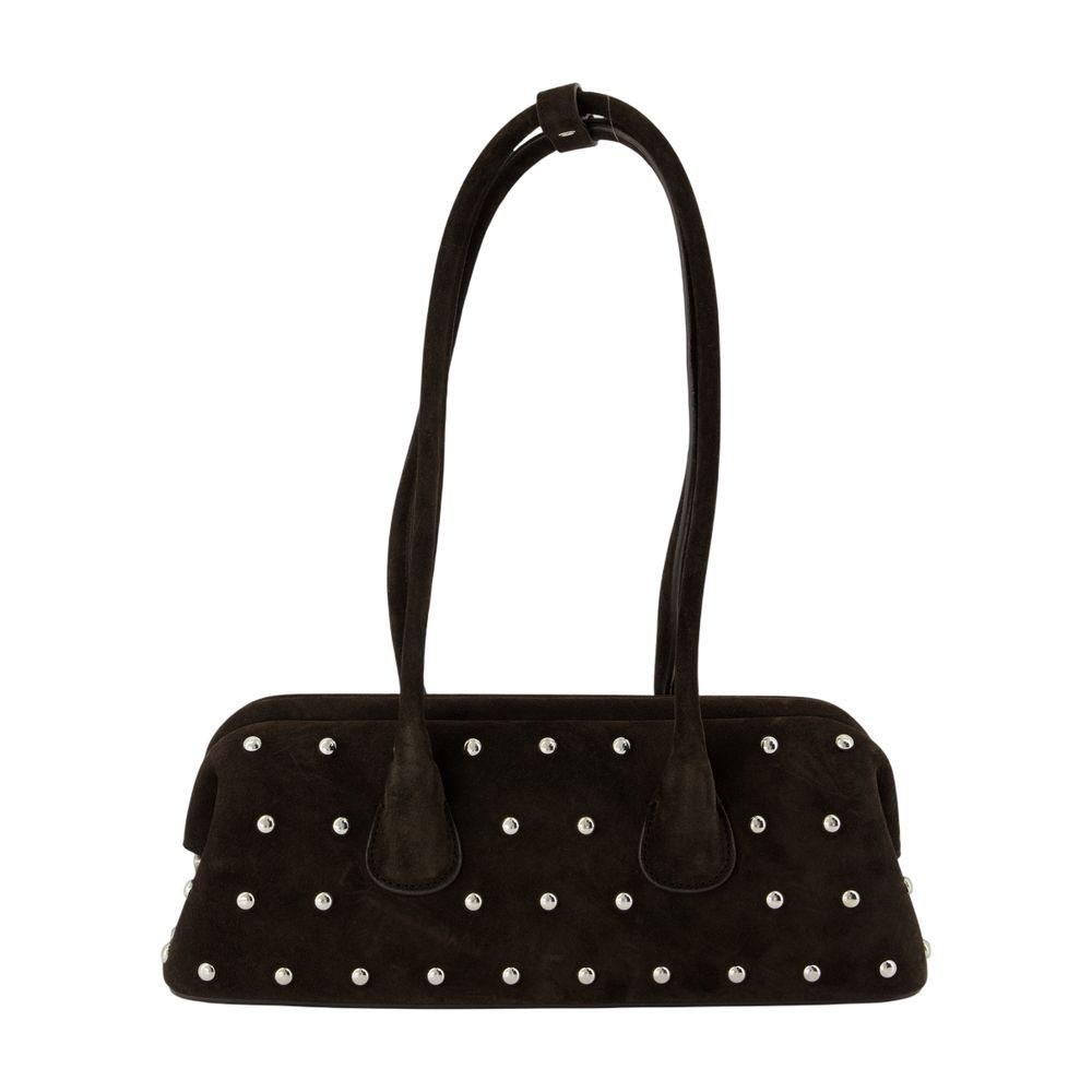 Osoi Boat Wide Mini Shoulder Bag In Black