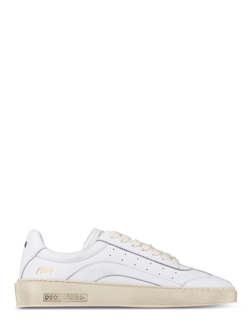 DSQUARED2 ホワイトレザー　サイズ39 Dsquared2 Classic Low-Top With Smooth Leather Upper | THE LIST