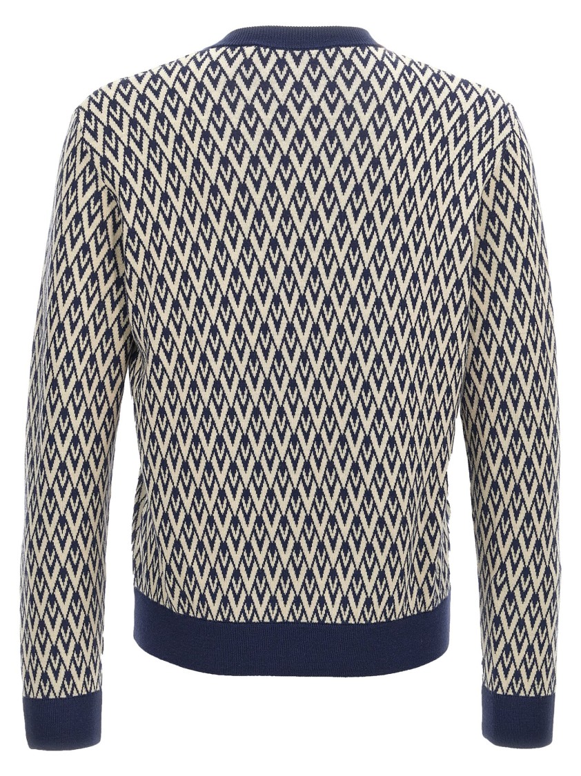 Valentino Garavani Toute La V' Jersey Sweater | THE LIST